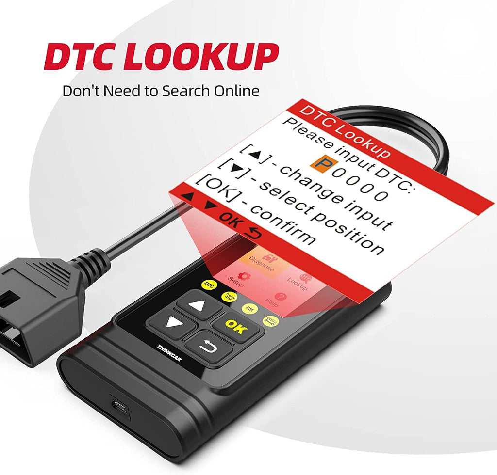 Thinkcar ThinkOBD 100 - OBD2 Scanner Engine Fault Code Reader with Full OBD2 Functions