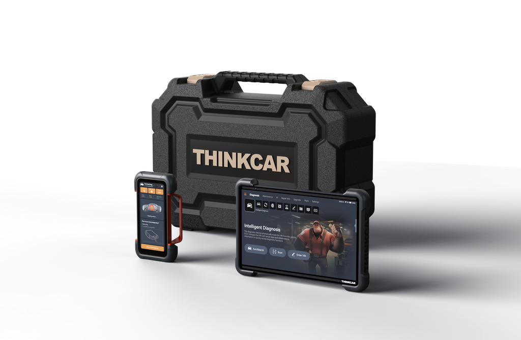 Thinkcar Platinum 394 12-Inch Professional OBD2 Scanner - Advanced Diagnostic Tool with Bi-Directional Control