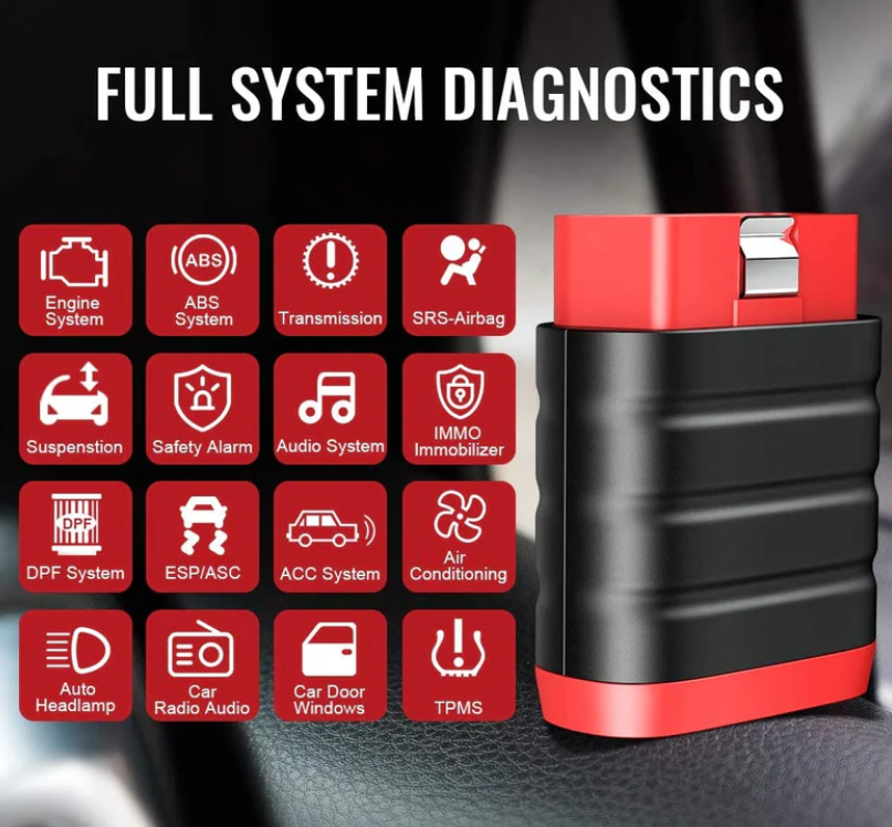 Thinkcar ThinkDiag Mini - Bluetooth OBD2 Scanner Diagnostic Tool, OE Full-System Car Scanner For IOS & Android, Check Engine Light Fault Code Reader & Scan Tool